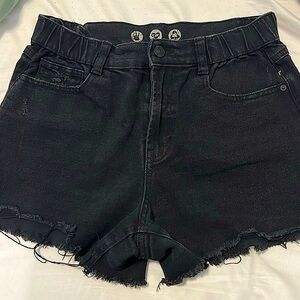 Rewash shorts, size 7, black